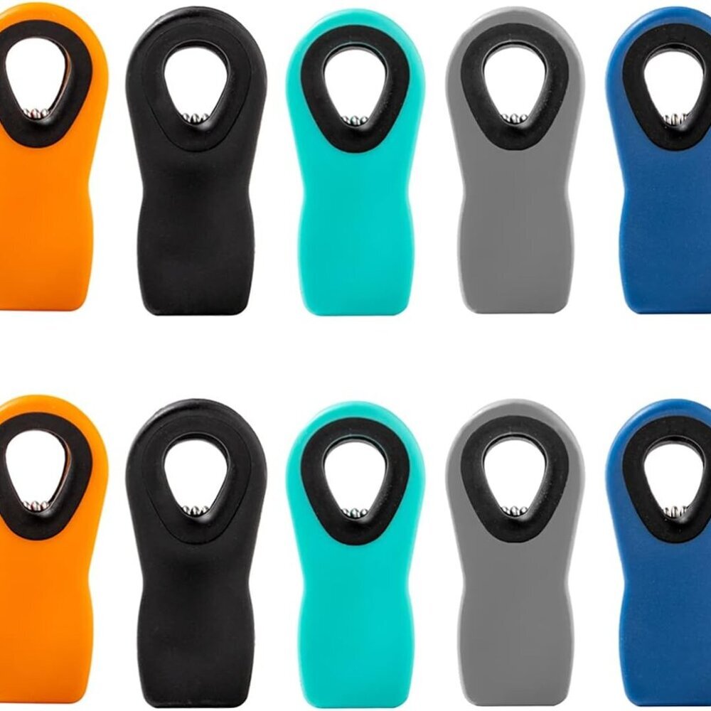 Chip Clips Magnetic Bread Bag Food Package Clips with Silicone Textured Mouth, 1